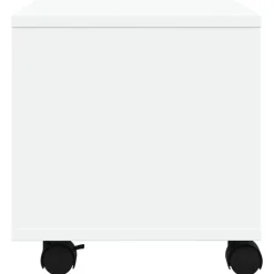 vidaXL Electrónica-Soporte para impresora con ruedas 41x32x34,5 cm