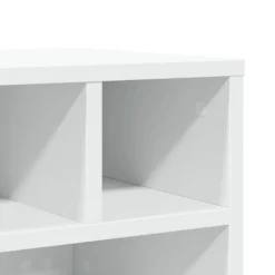 vidaXL Electrónica-Soporte para impresora con ruedas 41x32x34,5 cm