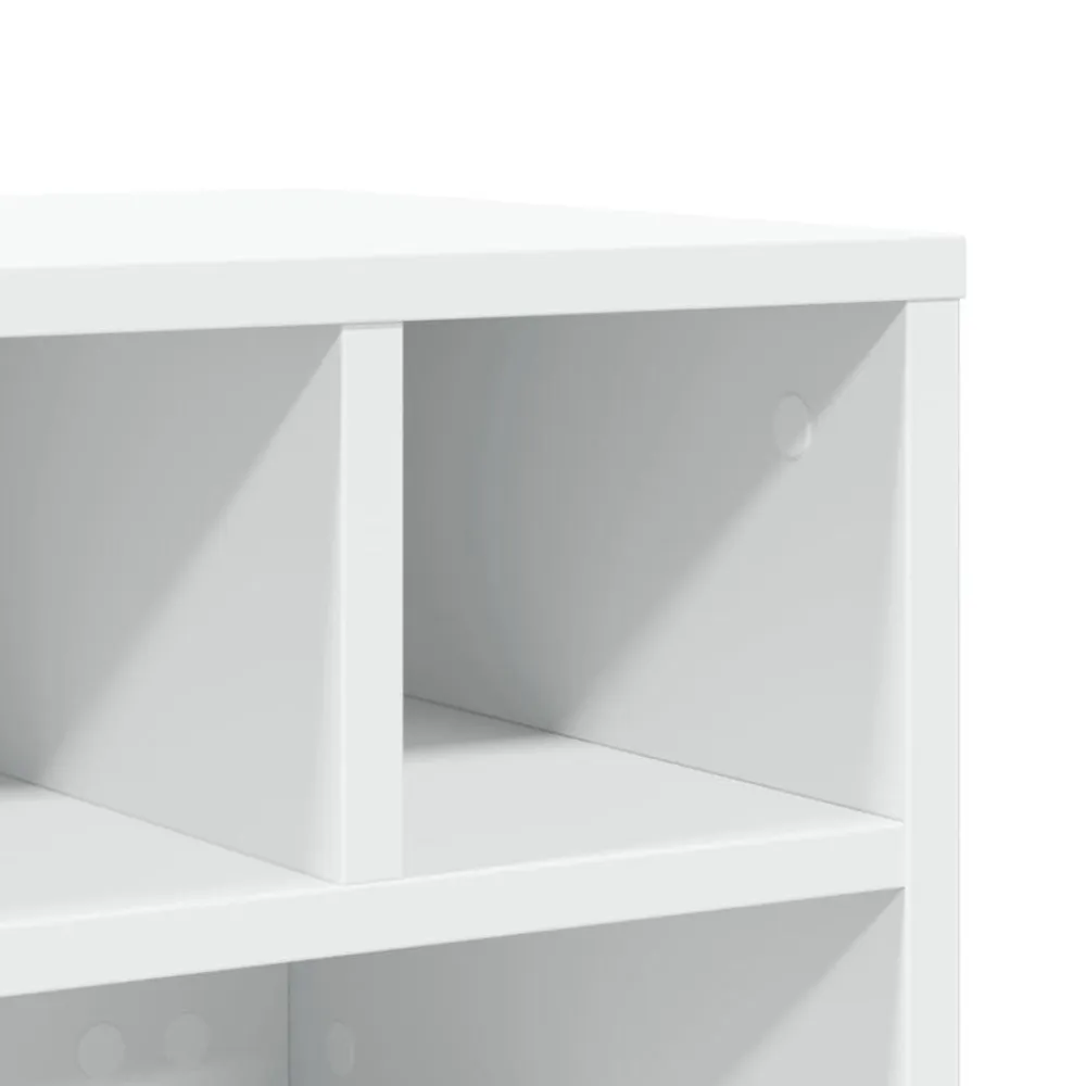 vidaXL Electrónica-Soporte para impresora con ruedas 41x32x34,5 cm