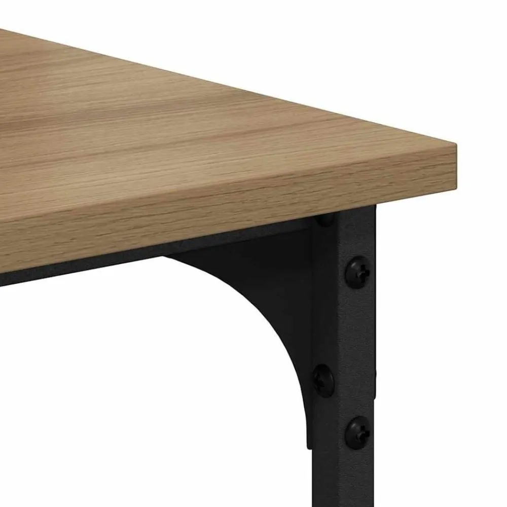 vidaXL Electrónica-Soporte para Impresora Roble artesanal 50 x 40 x 38 cm