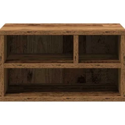 vidaXL Electrónica-Soporte para Impresora Madera vieja 40 x 32 x 22,5 cm