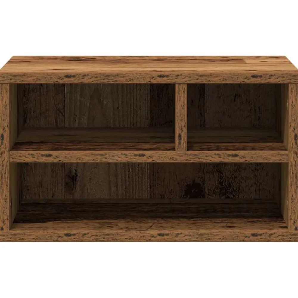 vidaXL Electrónica-Soporte para Impresora Madera vieja 40 x 32 x 22,5 cm