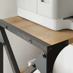 vidaXL Electrónica-Soporte para Impresora Roble artesanal 44 x 26 x 31.5 cm