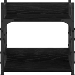 vidaXL Soporte para Impresora 40 x 20 x 40 cm Roble negro Hot