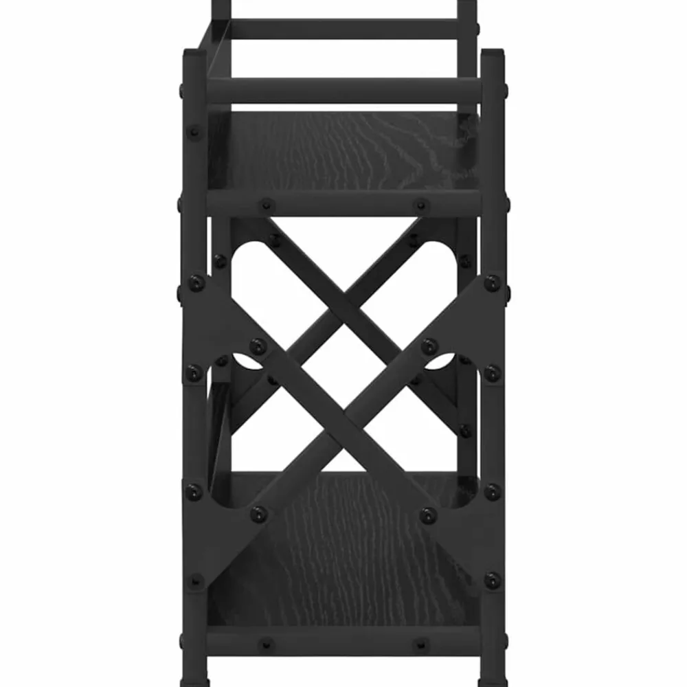 vidaXL Soporte para Impresora 40 x 20 x 40 cm Roble negro Hot
