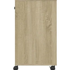 vidaXL Soporte para impresora con ruedas 60x40x68,5 cm Roble Sonoma Sale