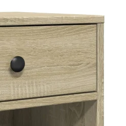 vidaXL Soporte para impresora con ruedas 60x40x68,5 cm Roble Sonoma Sale