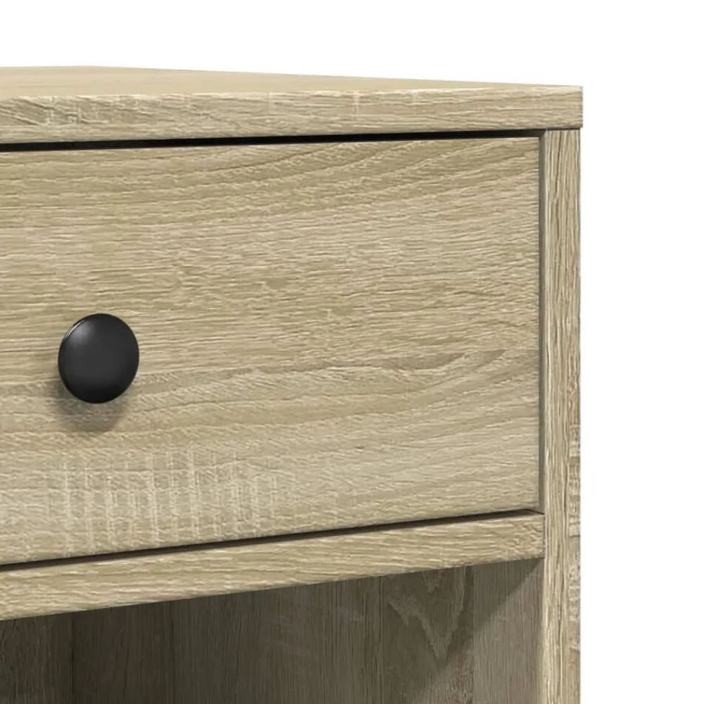 vidaXL Soporte para impresora con ruedas 60x40x68,5 cm Roble Sonoma Sale