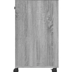 vidaXL Soporte para impresora con ruedas 60x40x68,5 cm Gris sonoma Best