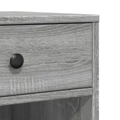 vidaXL Soporte para impresora con ruedas 60x40x68,5 cm Gris sonoma Best