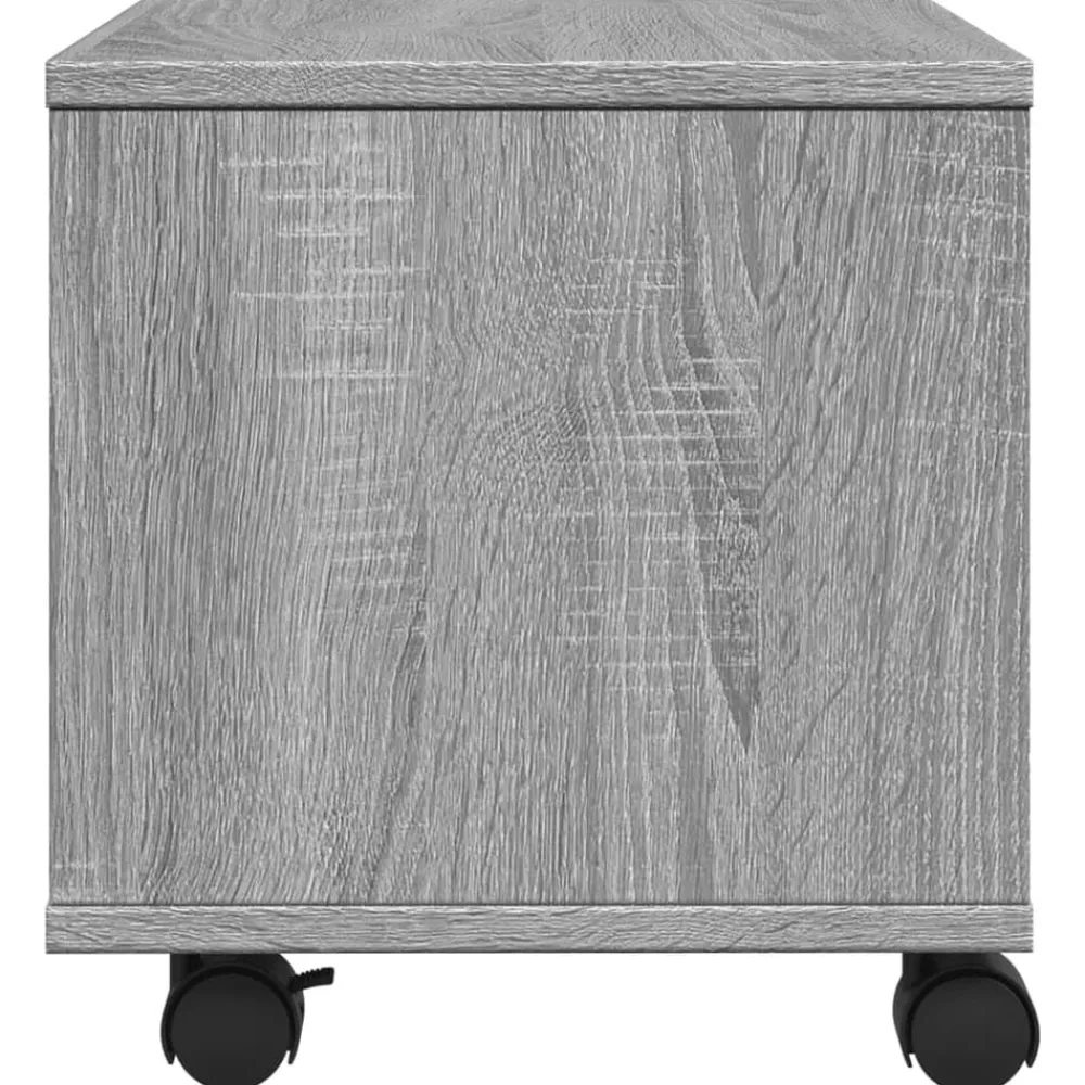 vidaXL Soporte para impresora con ruedas 41x32x34,5 cm Gris sonoma Sale