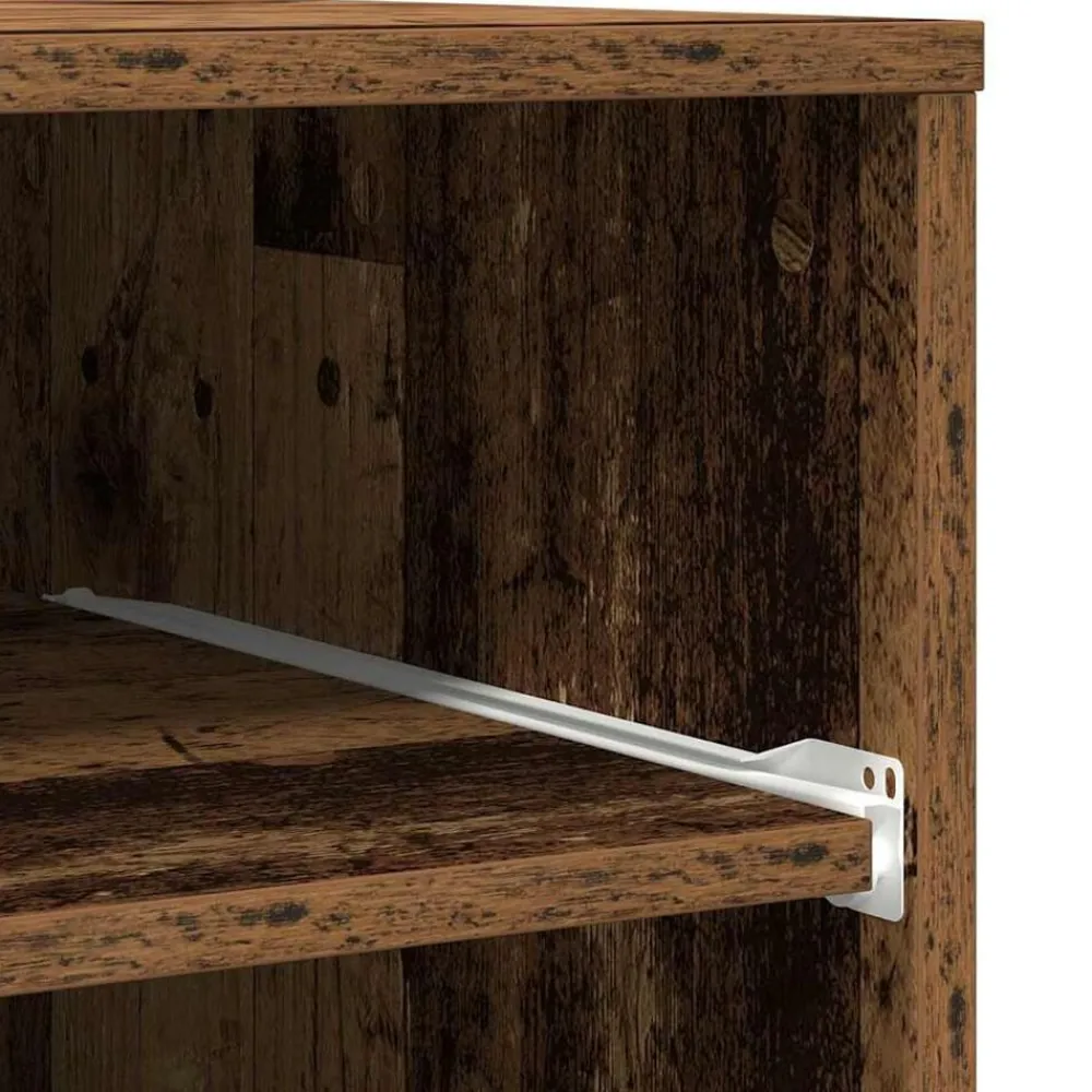 vidaXL Electrónica-Soporte para Impresora Madera vieja 60 x 48 x 74 cm