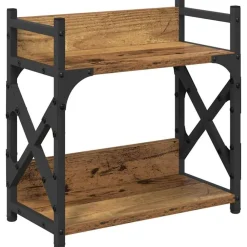vidaXL Electrónica-Soporte para Impresora 40 x 20 x 40 cm