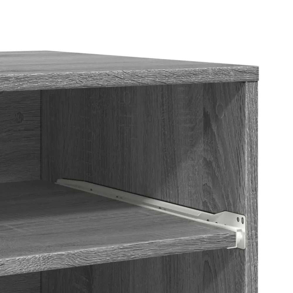 vidaXL Electrónica-Soporte para impresora con ruedas 60x48x74 cm