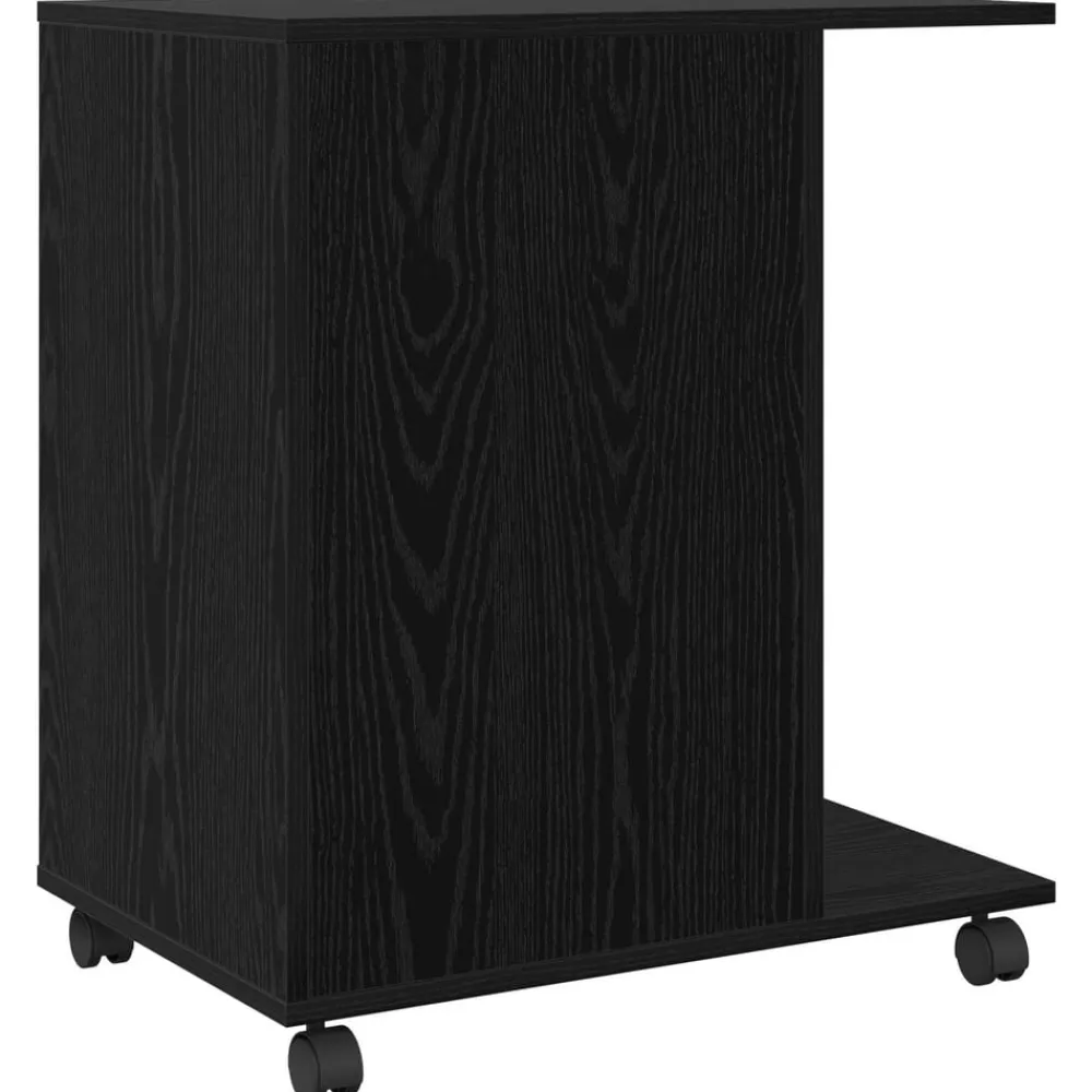 vidaXL Soporte para Impresora con cajón 60 x 40 x 68.5 cm Roble negro New