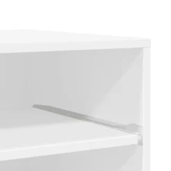 vidaXL Electrónica-Soporte para impresora con ruedas 60x48x74 cm