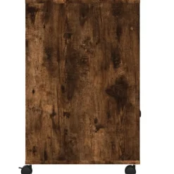 vidaXL Electrónica-Soporte para impresora con ruedas 60x48x74 cm