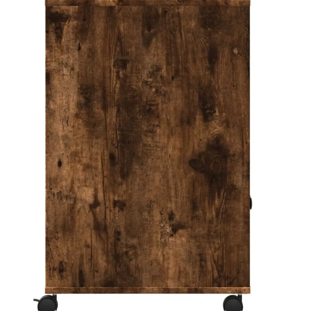 vidaXL Electrónica-Soporte para impresora con ruedas 60x48x74 cm