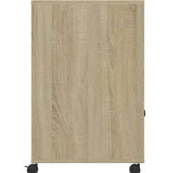 vidaXL Electrónica-Soporte para impresora con ruedas 60x48x74 cm