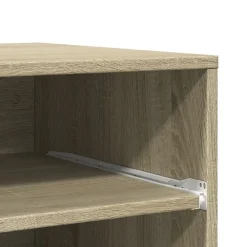 vidaXL Electrónica-Soporte para impresora con ruedas 60x48x74 cm
