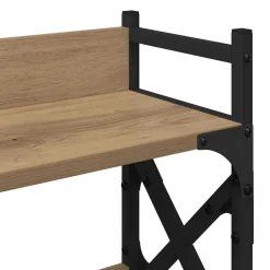 vidaXL Electrónica-Soporte para Impresora Roble artesanal 40 x 20 x 40 cm