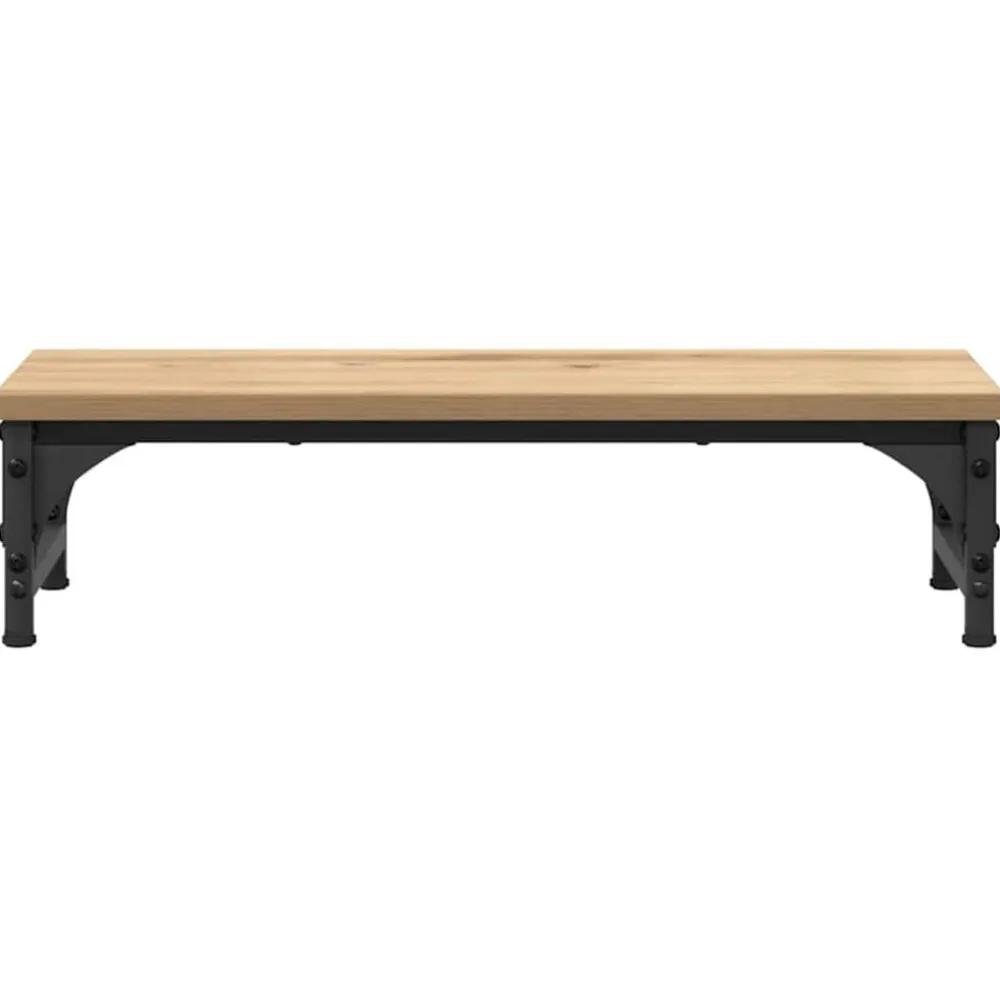 vidaXL Soporte para Monitor Roble artesanal 55 x 23 x 14 cm Roble artisan Hot