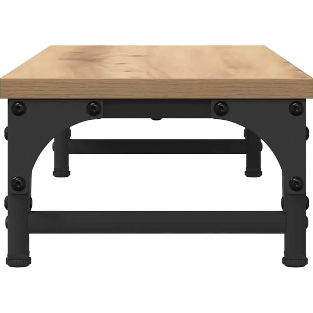 vidaXL Soporte para Monitor Roble artesanal 55 x 23 x 14 cm Roble artisan Hot