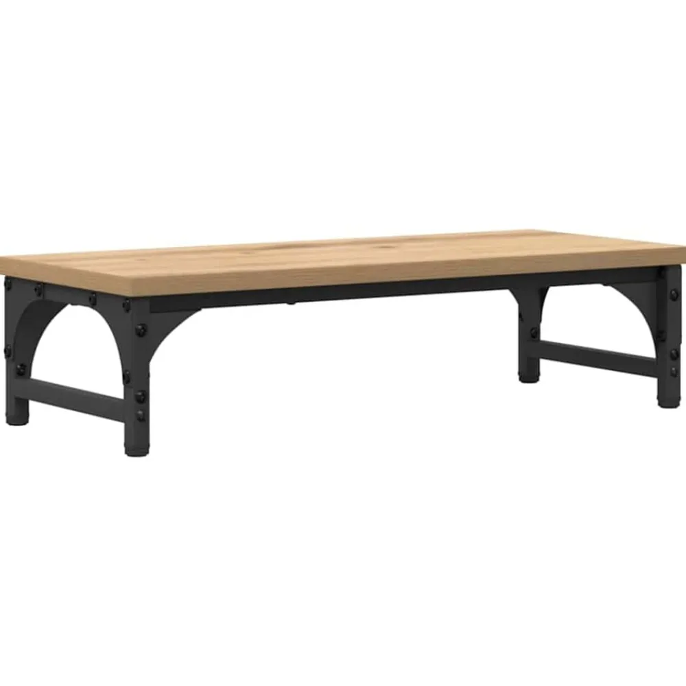 vidaXL Soporte para Monitor Roble artesanal 55 x 23 x 14 cm Roble artisan Hot