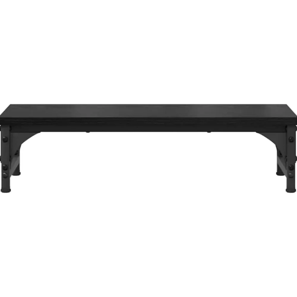 vidaXL Soporte para Monitor 55 x 23 x 14 cm Roble negro Outlet