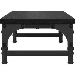 vidaXL Soporte para Monitor 55 x 23 x 14 cm Roble negro Outlet