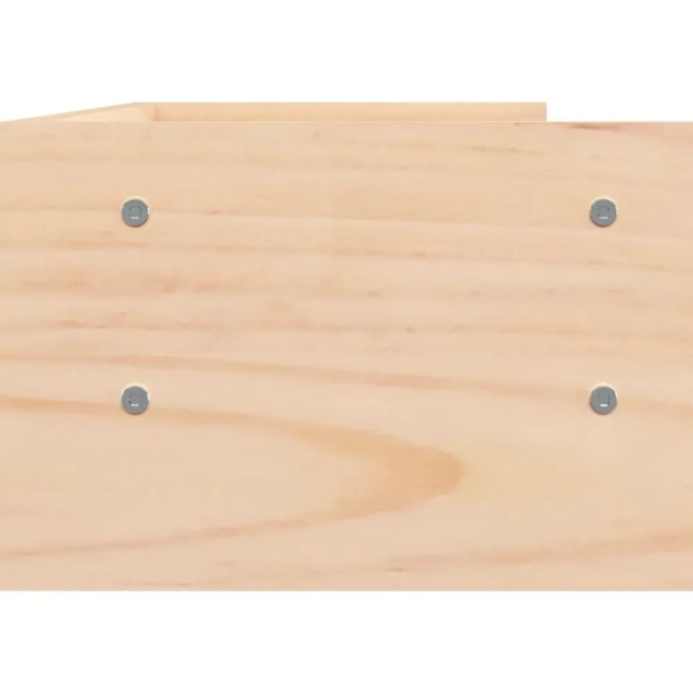 vidaXL Electrónica-Soporte para monitor madera maciza de pino 50x24x16 cm