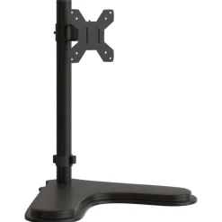 vidaXL Electrónica-Soporte para monitor acero negro VESA 75/100 mm