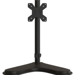 vidaXL Electrónica-Soporte para monitor acero negro VESA 75/100 mm