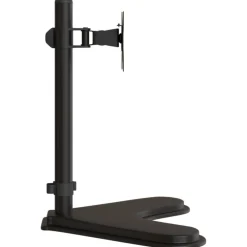 vidaXL Electrónica-Soporte para monitor acero negro VESA 75/100 mm