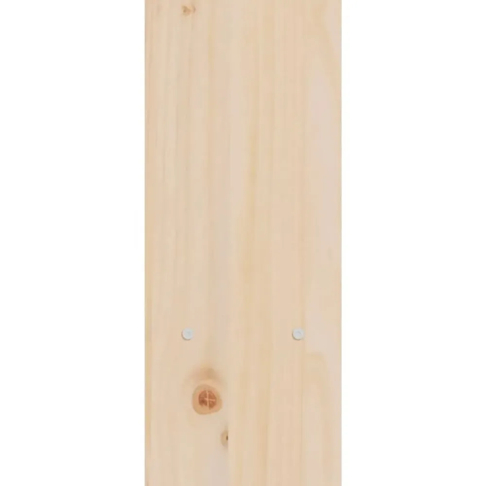 vidaXL Soporte para monitor madera maciza de pino (39-72)x17x43 cm Natural Hot