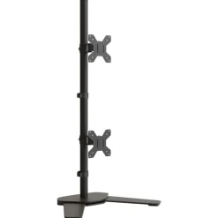 vidaXL Soporte para monitor doble acero negro VESA 75/100 mm Discount