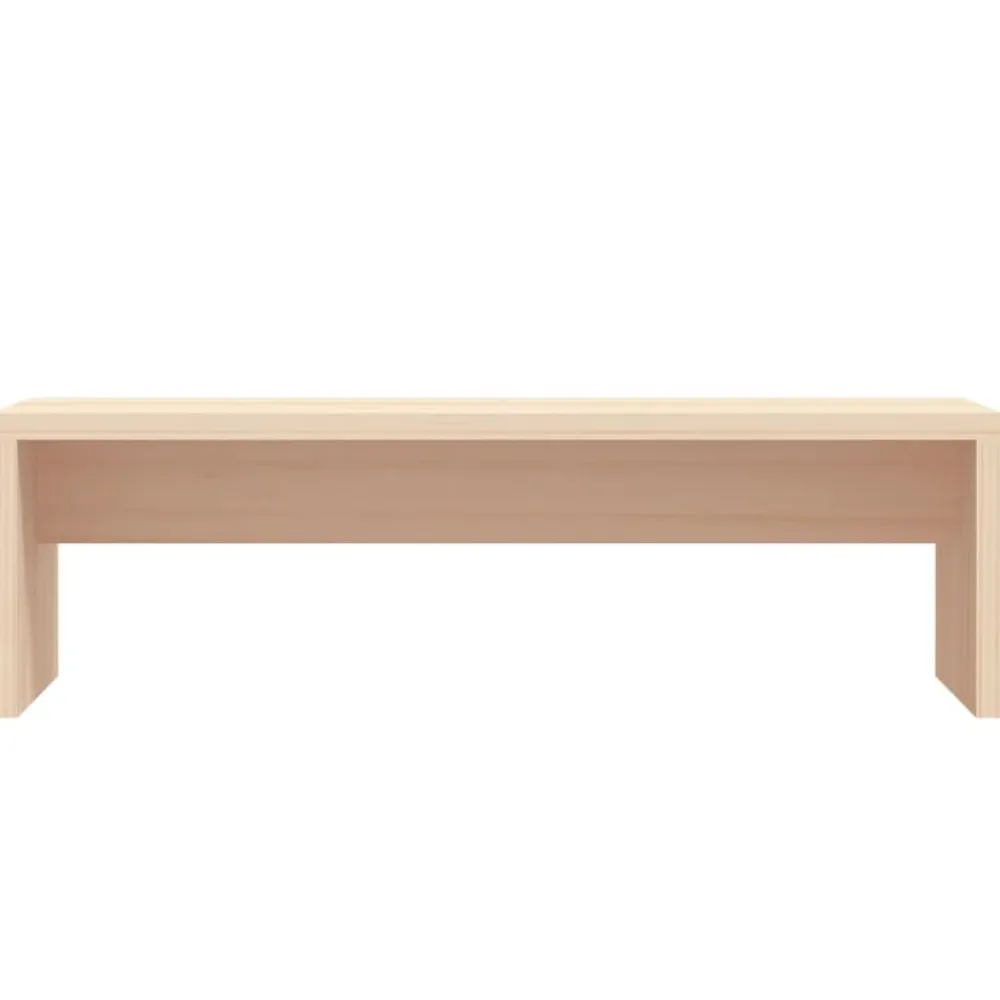 vidaXL Electrónica|Muebles Tv-Soporte para monitor madera maciza de pino 50x27x15 cm