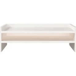 vidaXL Electrónica-Soporte para monitor madera maciza de pino 50x24x16 cm