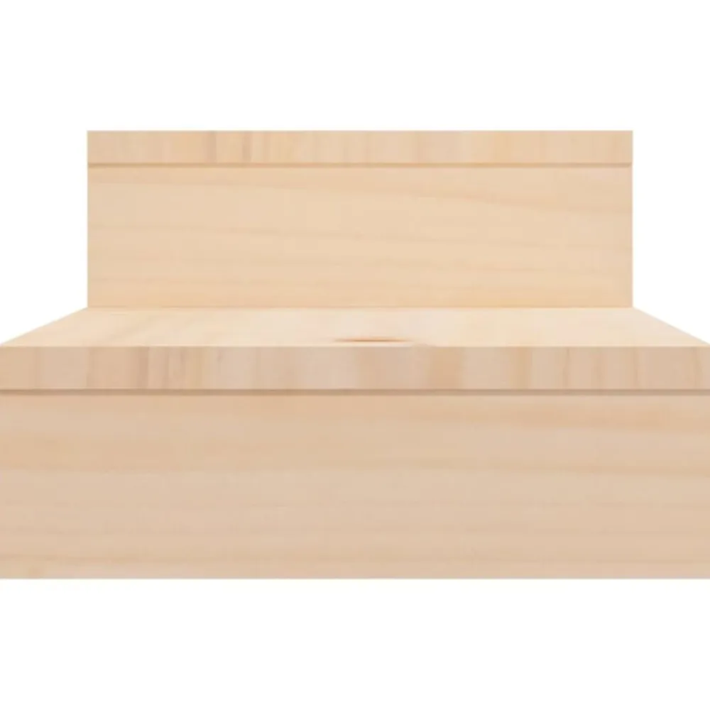 vidaXL Soporte para monitor madera maciza de pino (52-101)x22x14 cm Natural Online