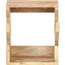 vidaXL Piezas Y Accesorios Para Vehículos-Soporte para monopatín de pared madera de mango 25x20x30 cm