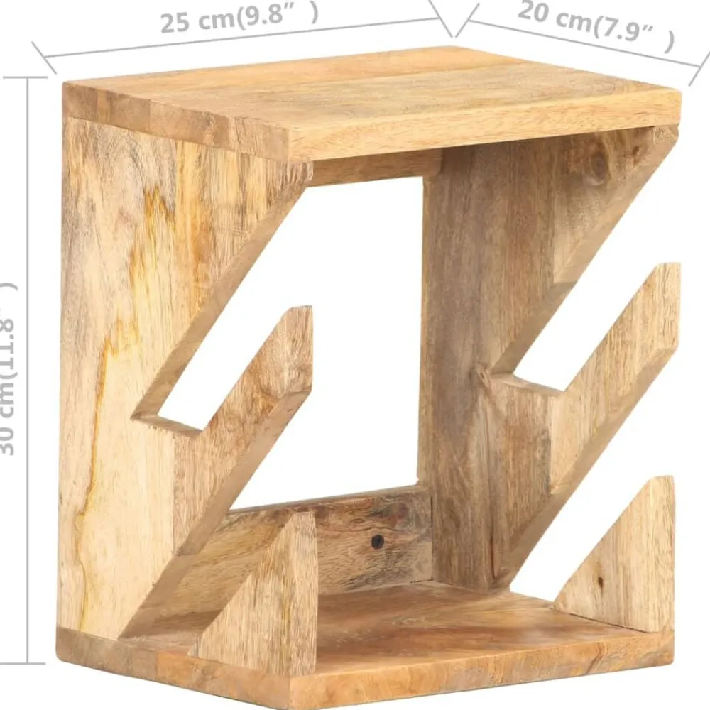 vidaXL Piezas Y Accesorios Para Vehículos-Soporte para monopatín de pared madera de mango 25x20x30 cm
