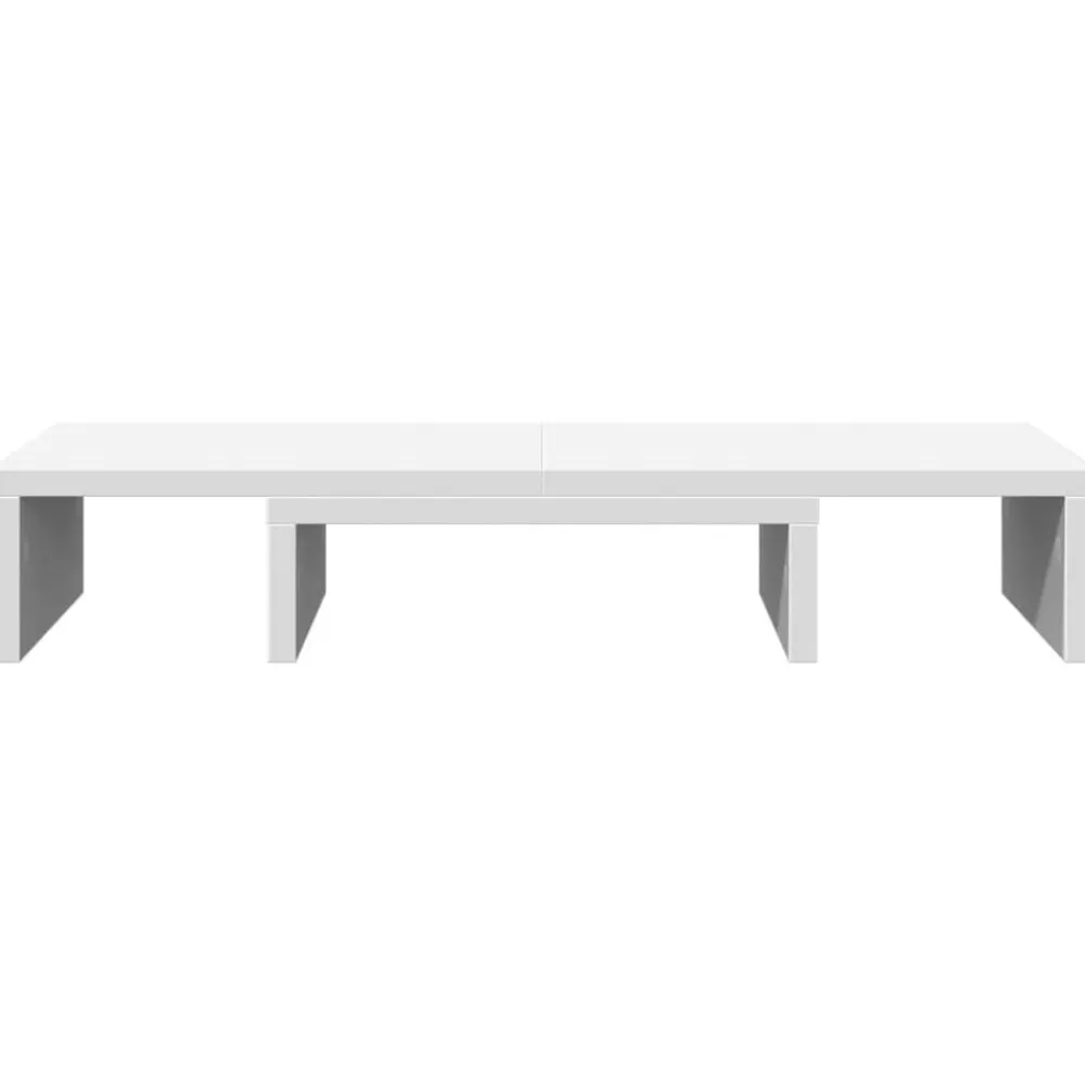 vidaXL Electrónica-Soporte para pantalla ajustable madera 60x24x10,5 cm