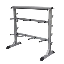 vidaXL Fitness Y Musculación-Soporte para pesas y mancuernas