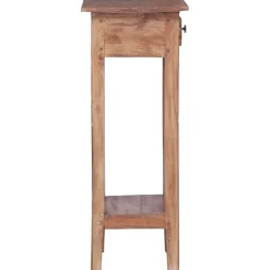 vidaXL Soporte para plantas madera maciza de caoba 30x30x75 cm Hot