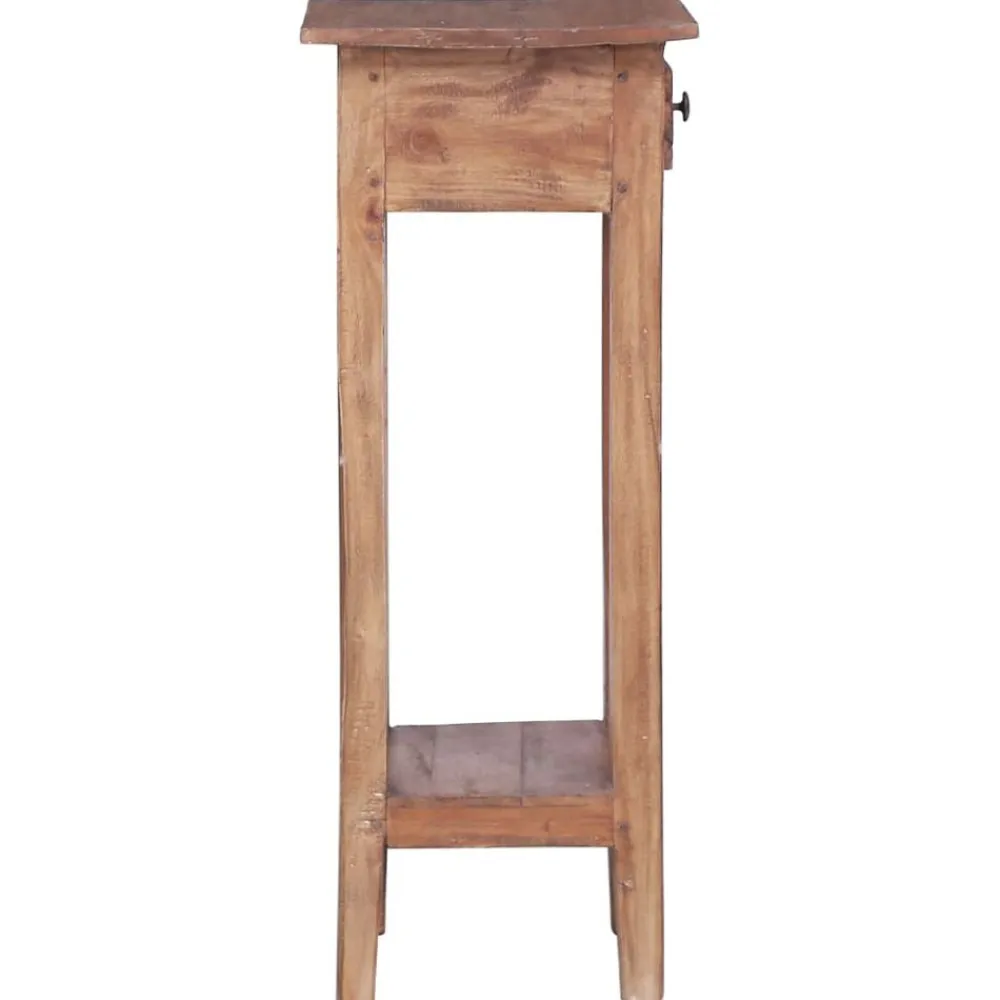 vidaXL Soporte para plantas madera maciza de caoba 30x30x75 cm Hot