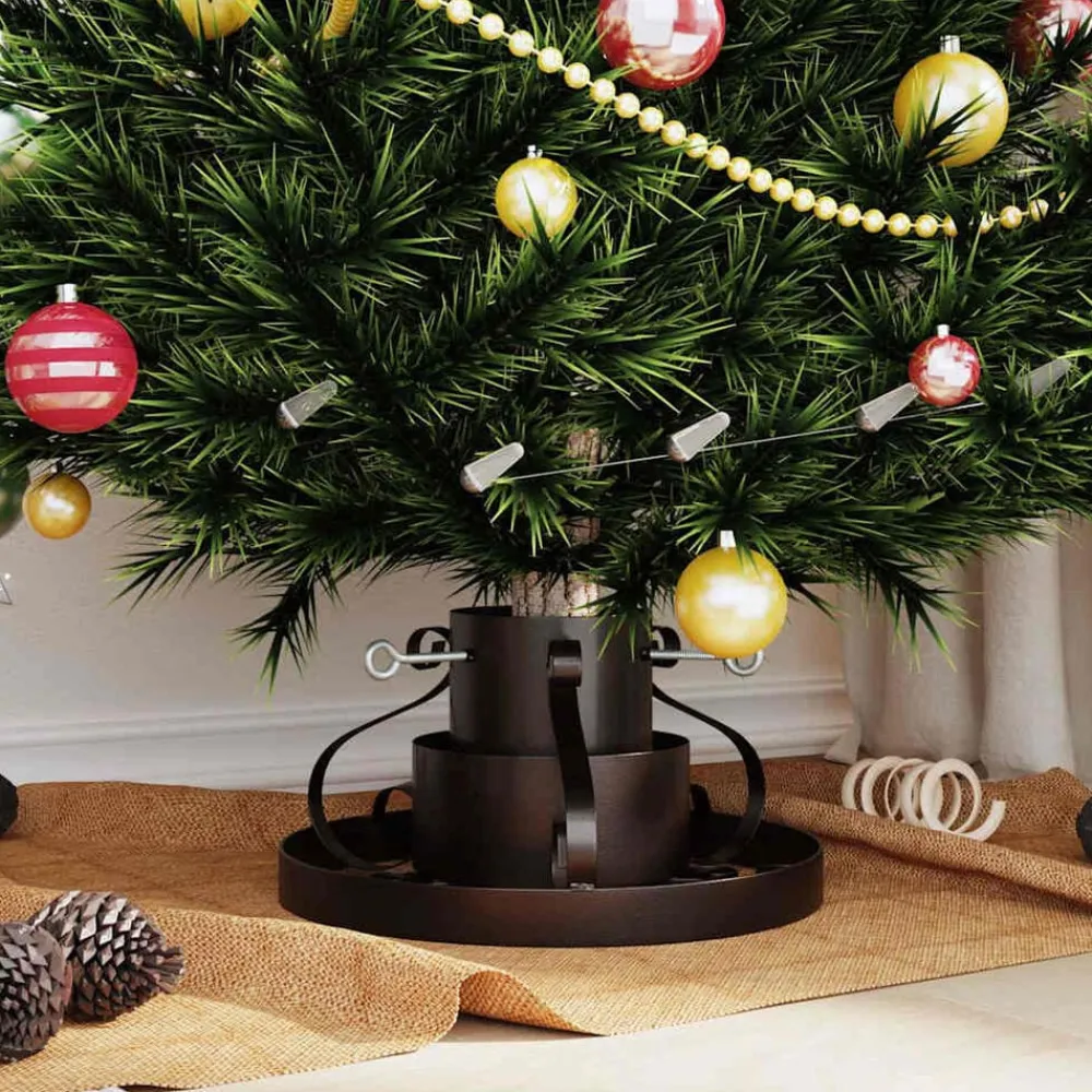 vidaXL Decoración-Soporte para árbol de Navidad cobre envejecido 29x29x15,5 cm