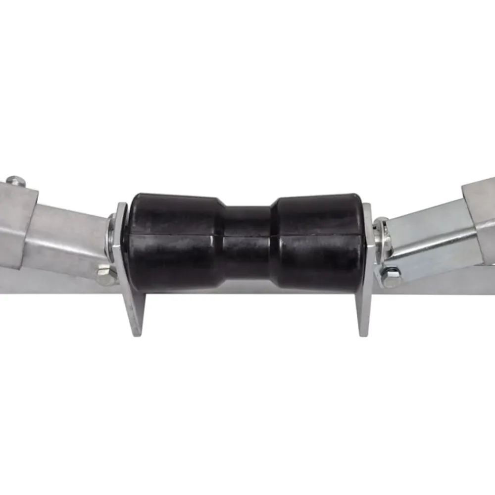 vidaXL Soporte para remolque de barco con rodillos Sale