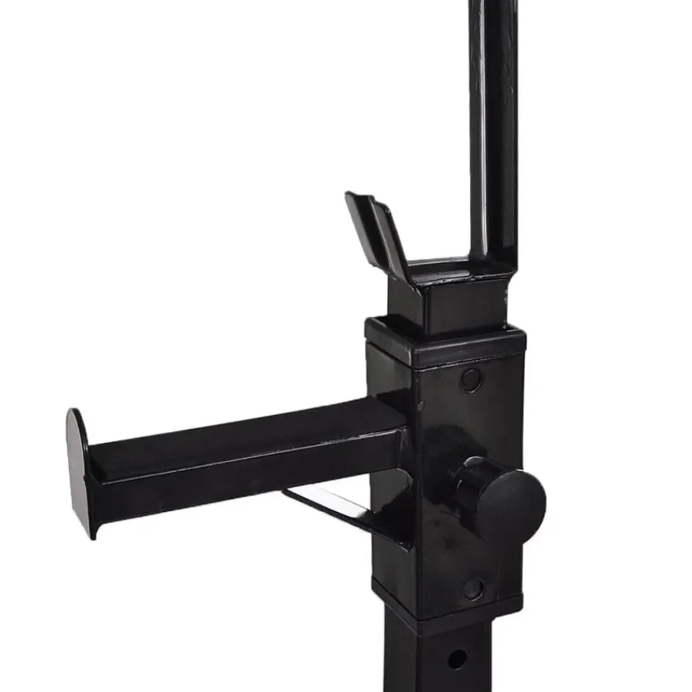 vidaXL Soporte para sentadillas con barra y mancuernas 30,5 kg Discount