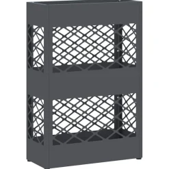 vidaXL Productos Del Hogar-Soporte para sombrilla 28 x 12 x 41 cm Acero