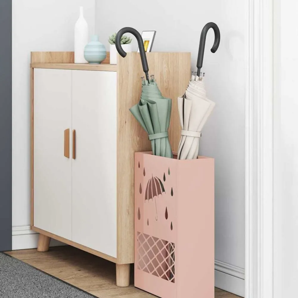 vidaXL Productos Del Hogar-Soporte para sombrilla 28 x 12 x 41 cm Acero